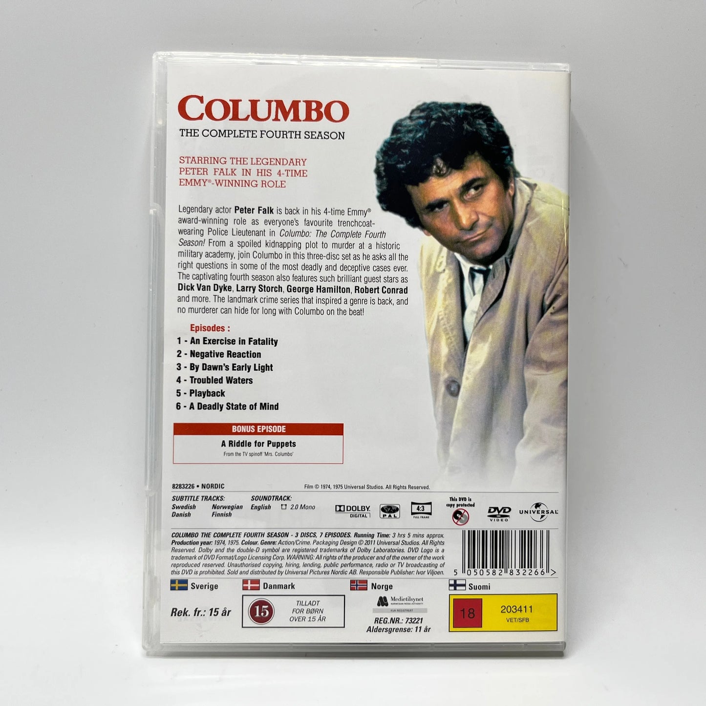 Columbo - Kausi 4 (DVD Box)