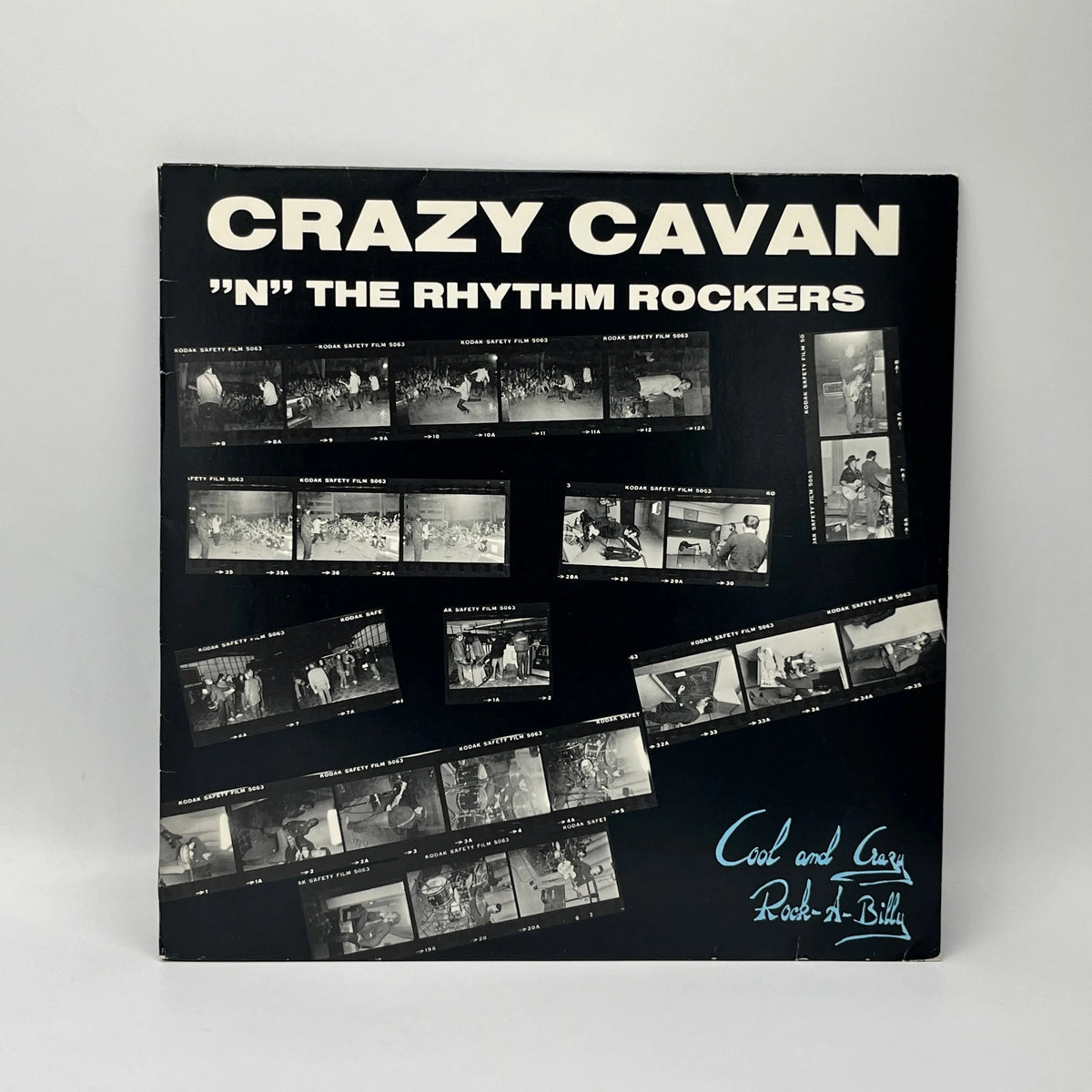 Crazy Cavan "N" The Rhythm Rockers – Cool And Crazy Rock-A-Billy LP