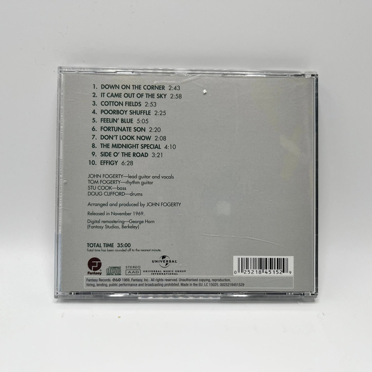 Creedence Clearwater Revival - Willy And The Poor Boys CD