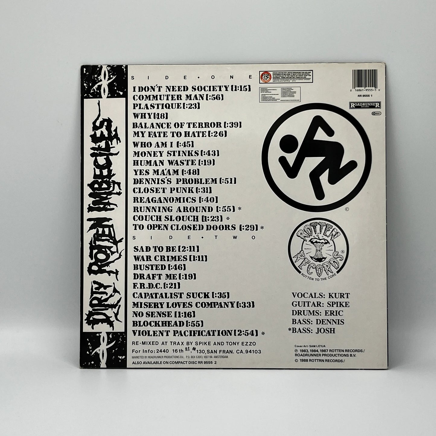 D.R.I. – Dirty Rotten LP / Violent Pacification