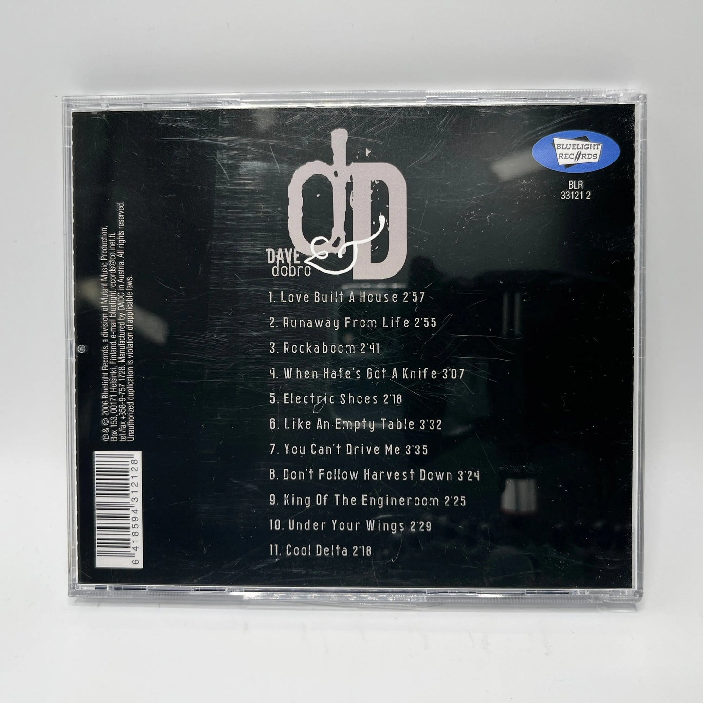 Dave Lindholm - D & D CD