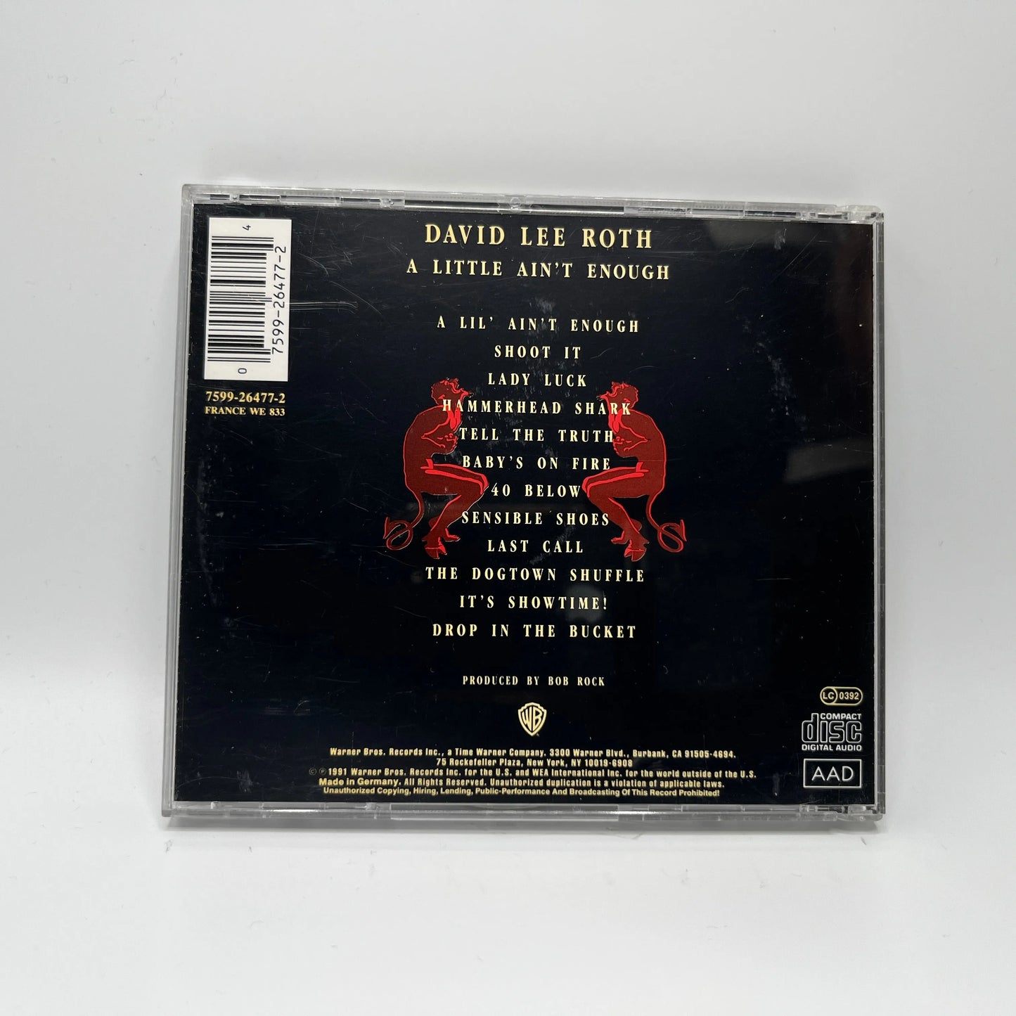 David Lee Roth - A Little Ain't Enough CD
