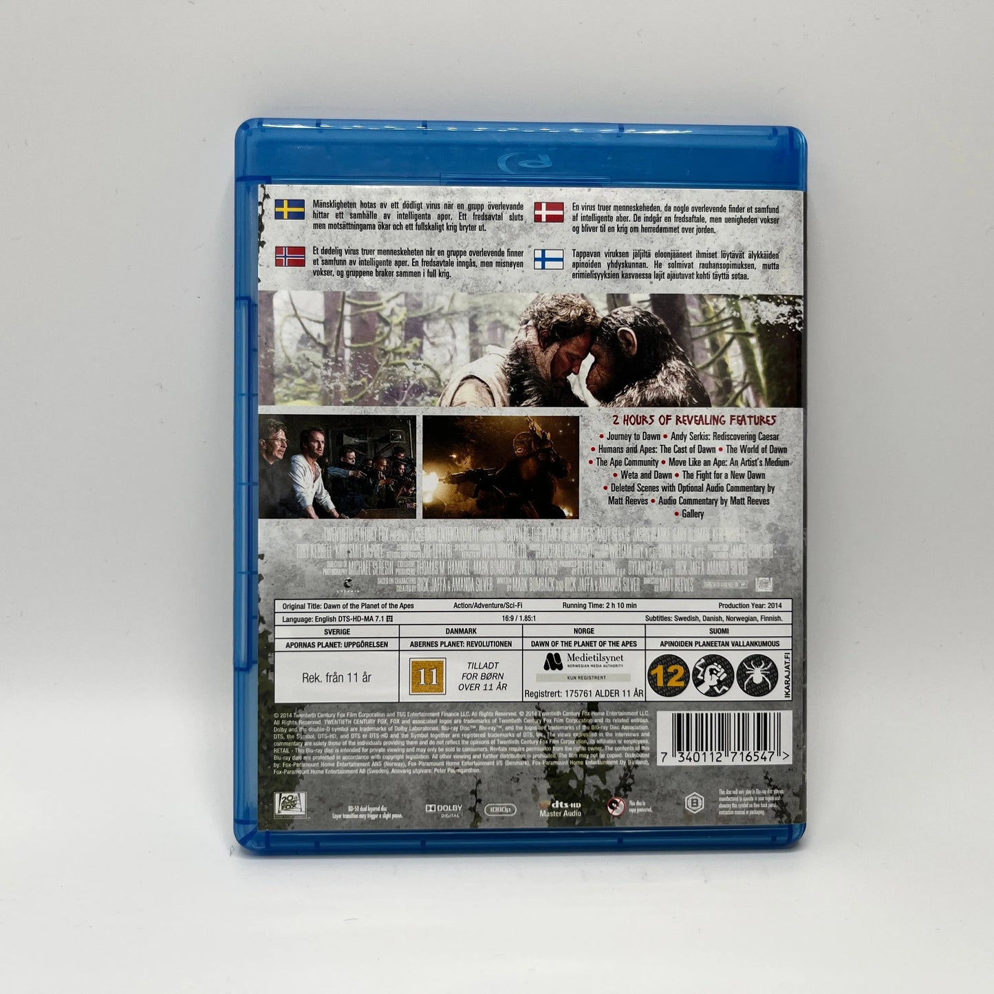 Dawn Of The Planet Of The Apes (Blu-Ray)