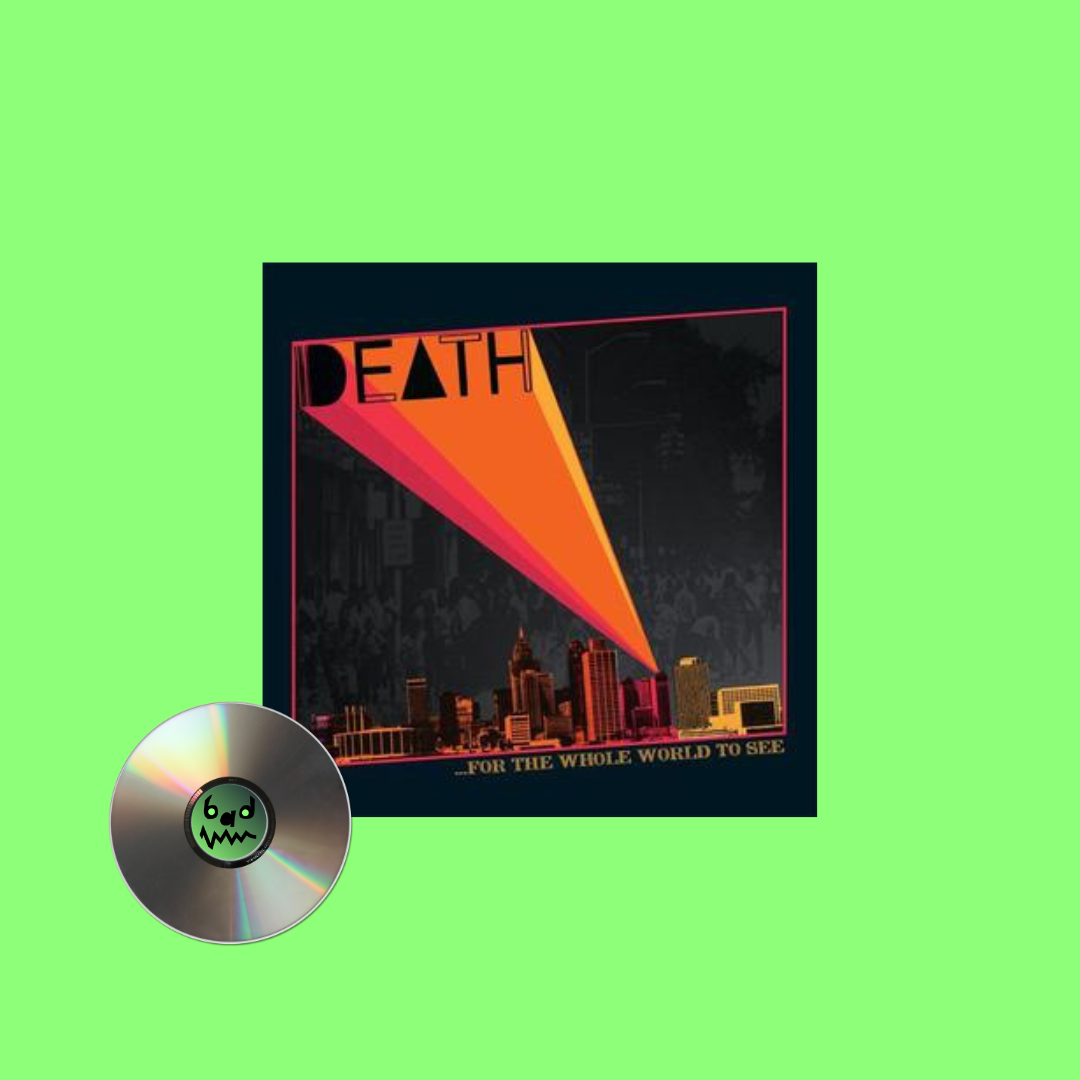 Death - For The Whole World To See CD