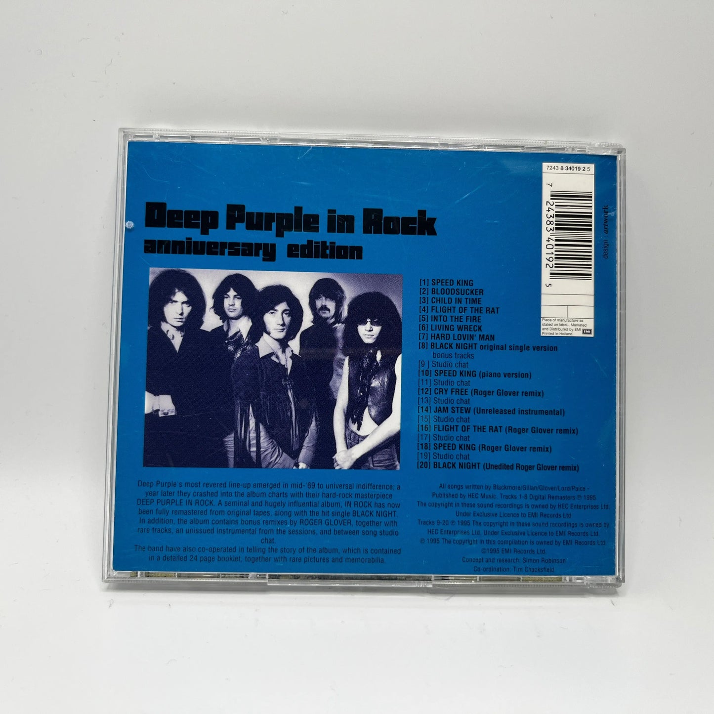 Deep Purple - In Rock - Anniversary Edition CD