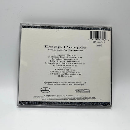 Deep Purple - Nobody's Perfect CD