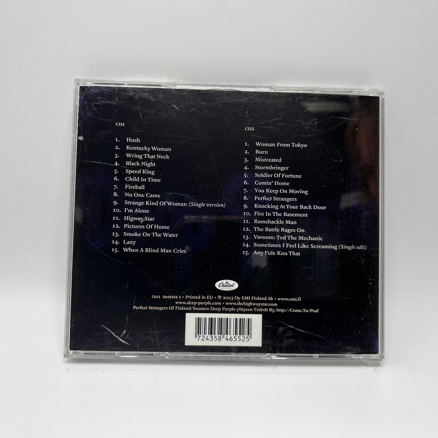 Deep Purple - Purple Hits - The Best Of Deep Purple 2CD