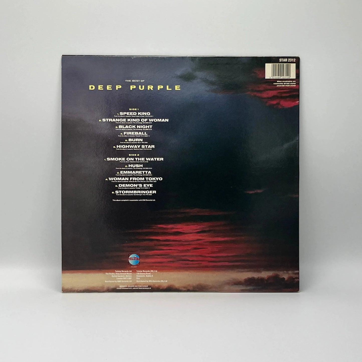 Deep Purple - The Best Of Deep Purple LP