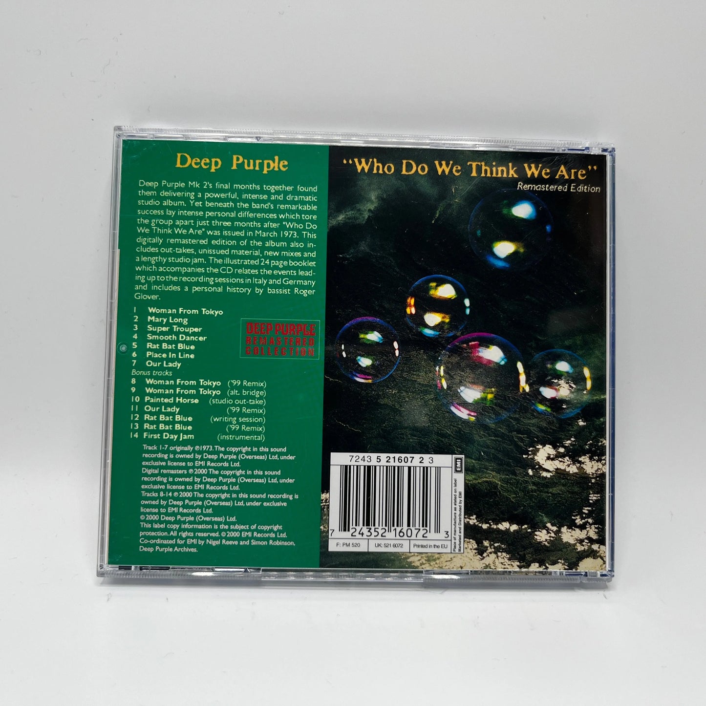 Deep Purple - Who Do We Think We Are CD