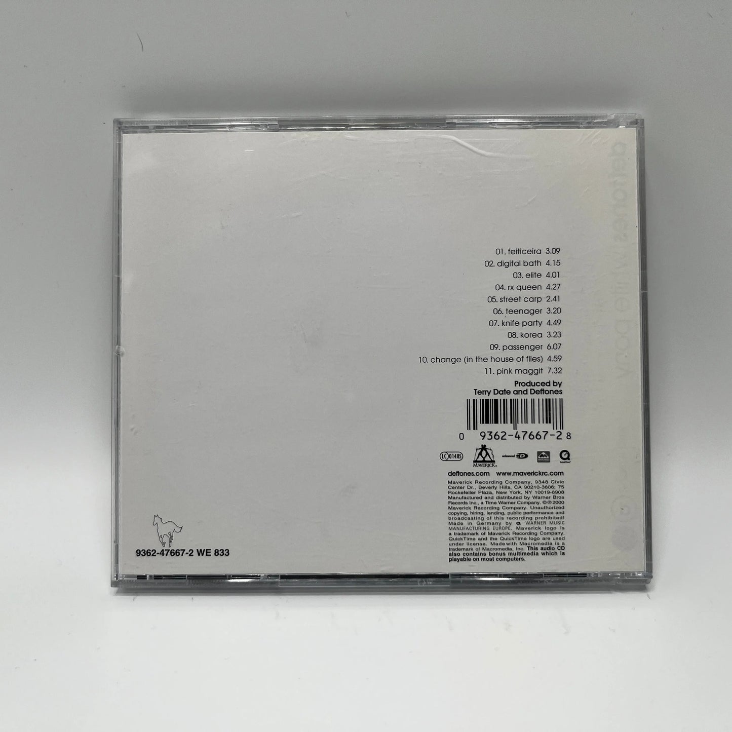 Deftones - White Pony CD