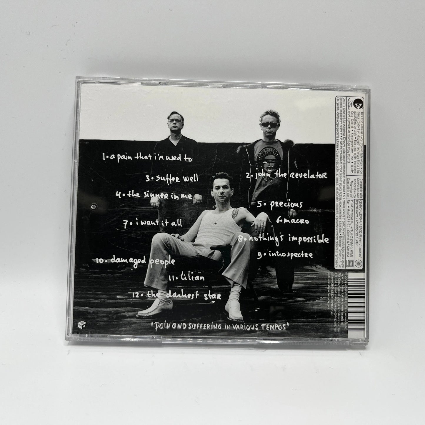 Depeche Mode - Playing The Angel CD