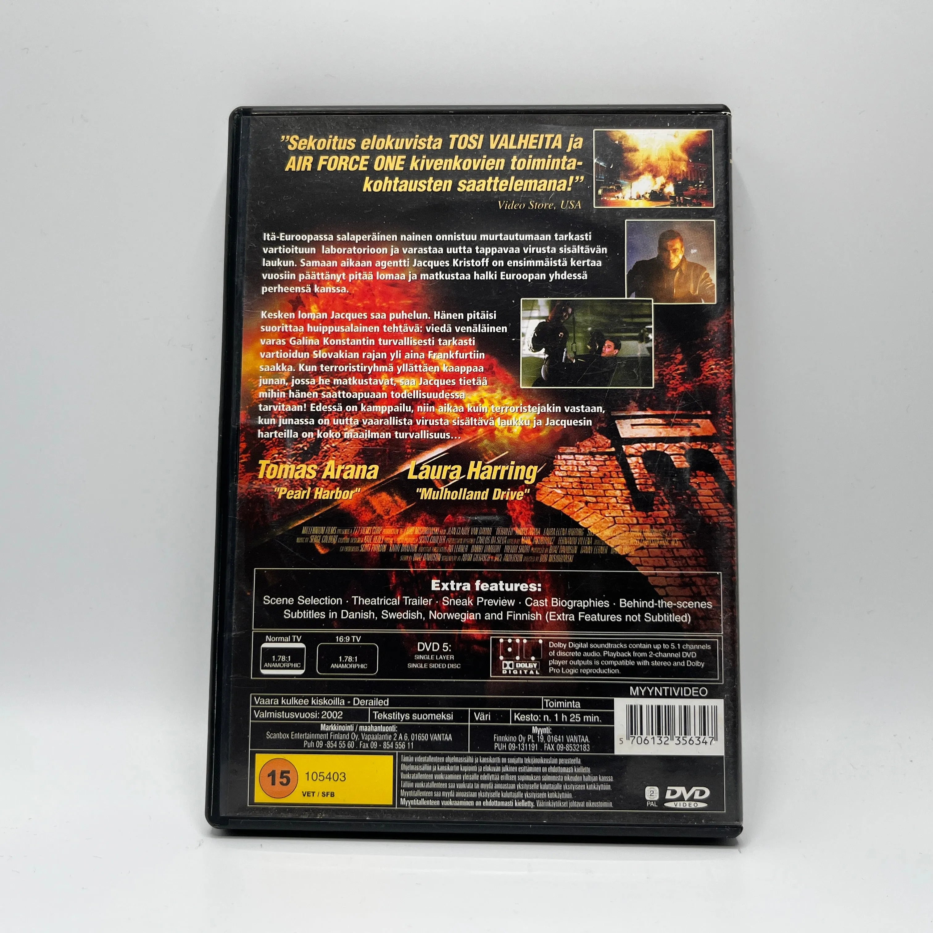 Vaara Kulkee Kiskoilla (DVD)