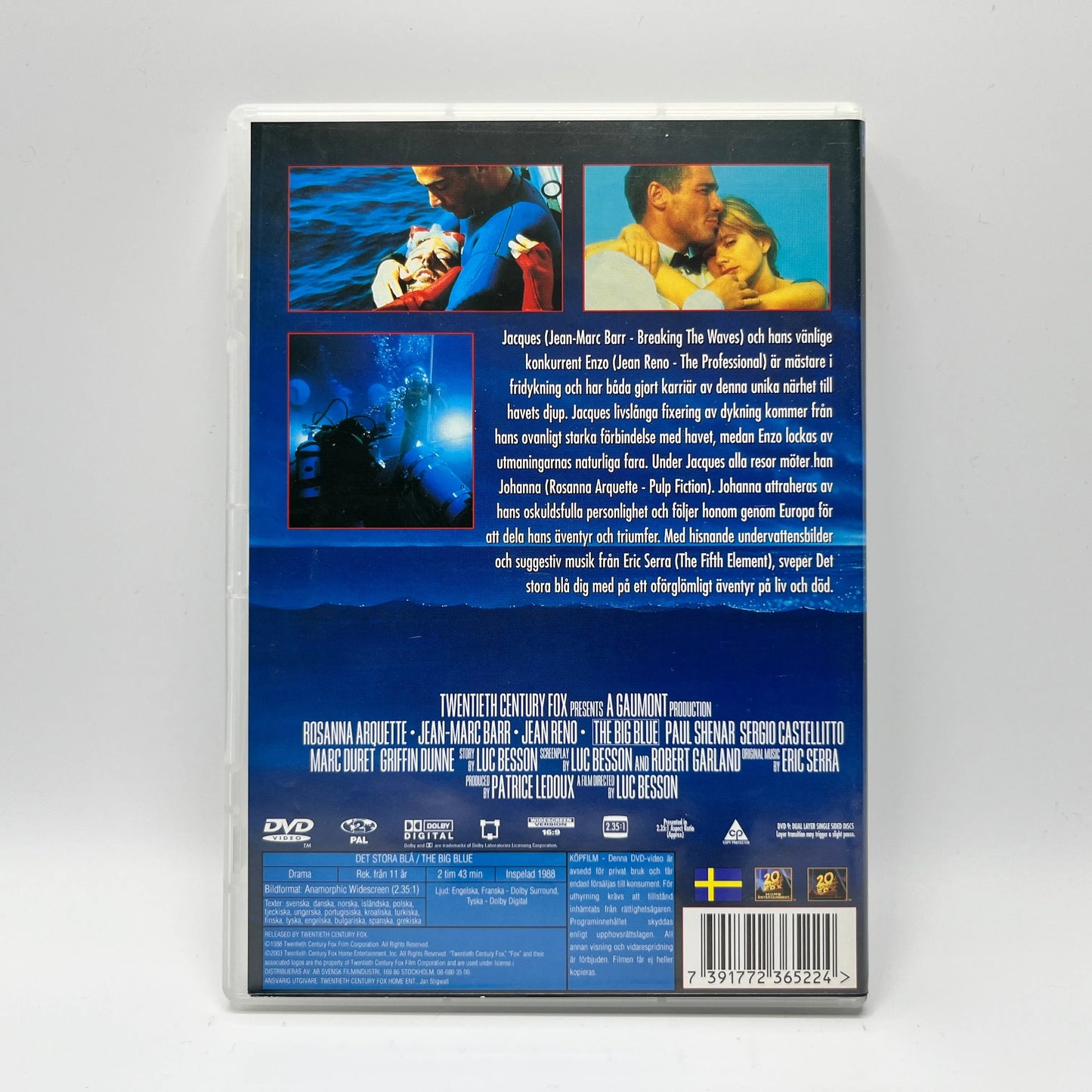 Det Stora Blå - Suuri Sininen (DVD)