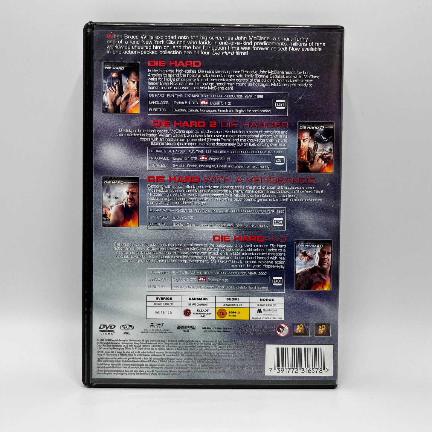 Die Hard Quadrilogy (DVD Box)