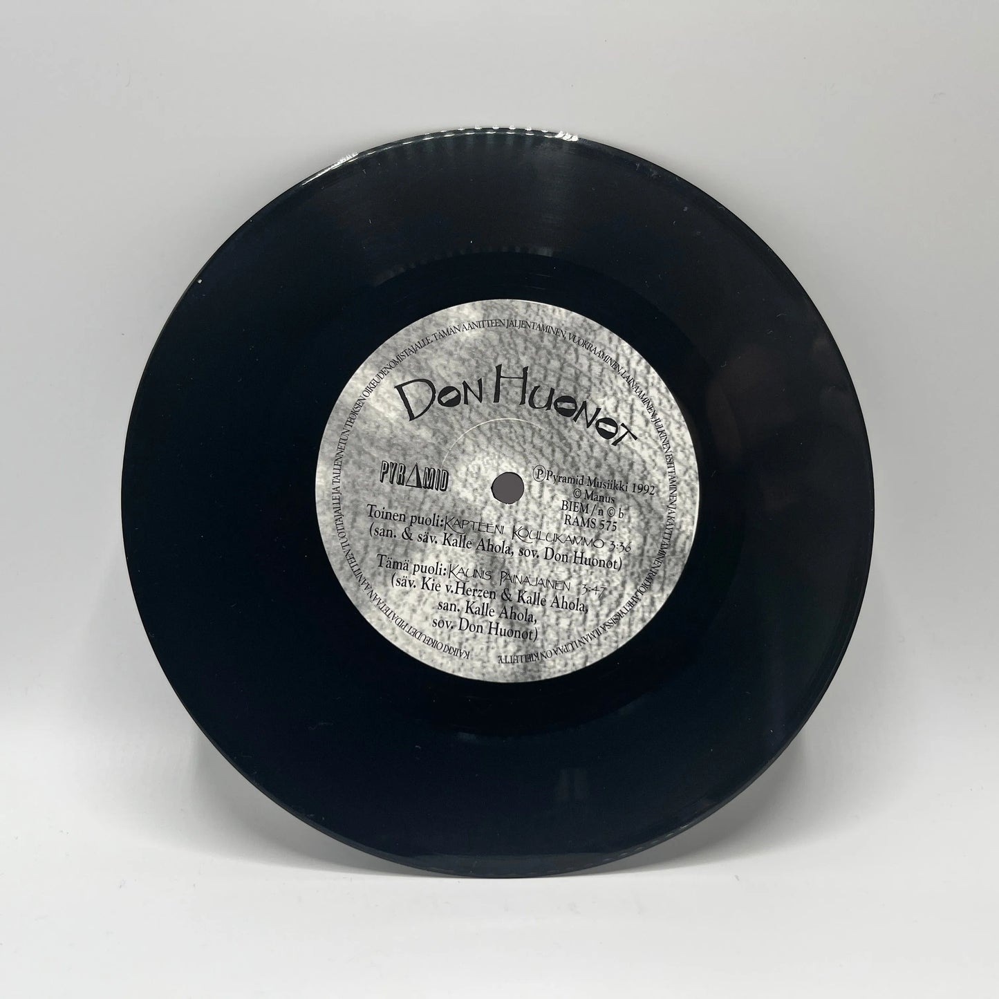 Don Huonot - Kapteeni Koulukammo/Kaunis Painajainen Single