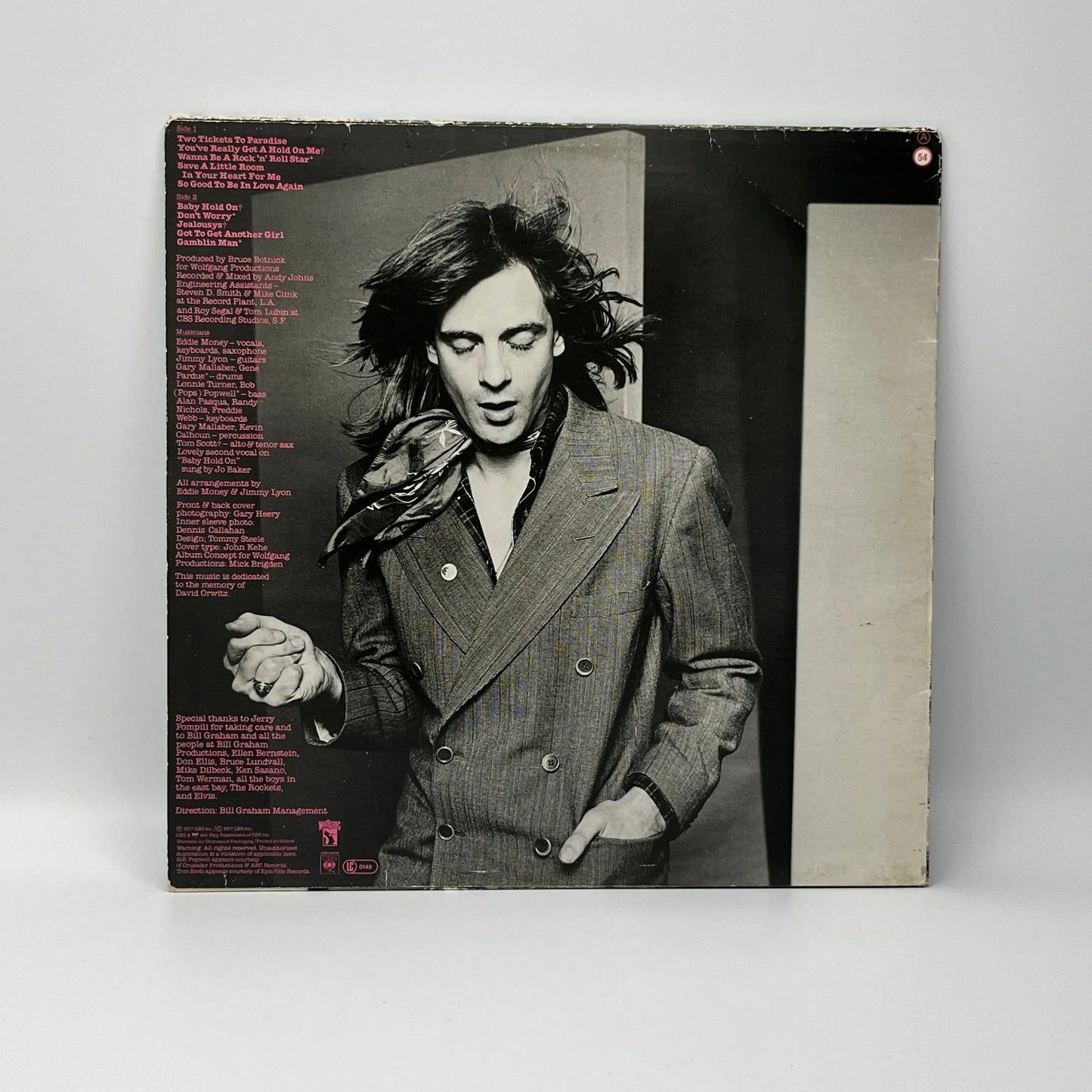Eddie Money - Eddie Money LP