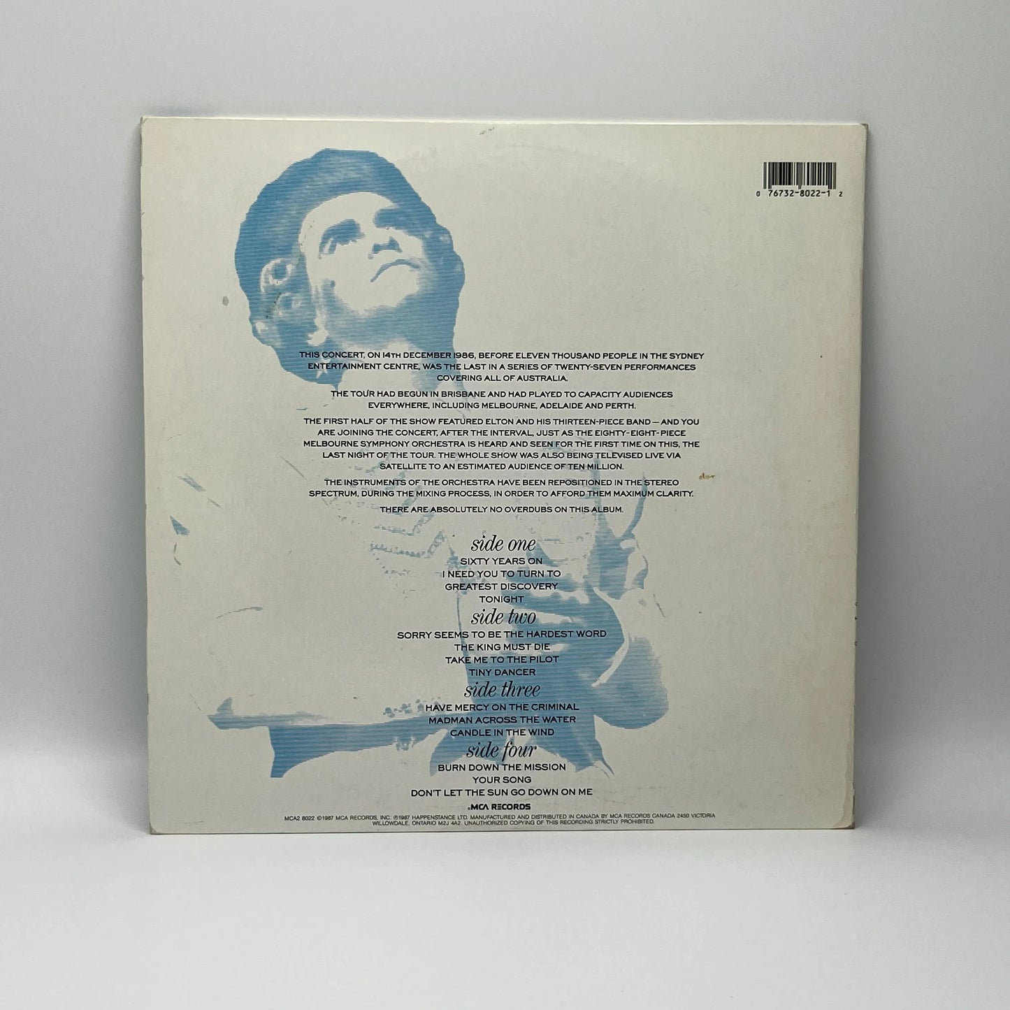 Elton John - Live In Australia 2LP