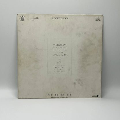 Elton John - Too Low For Zero LP