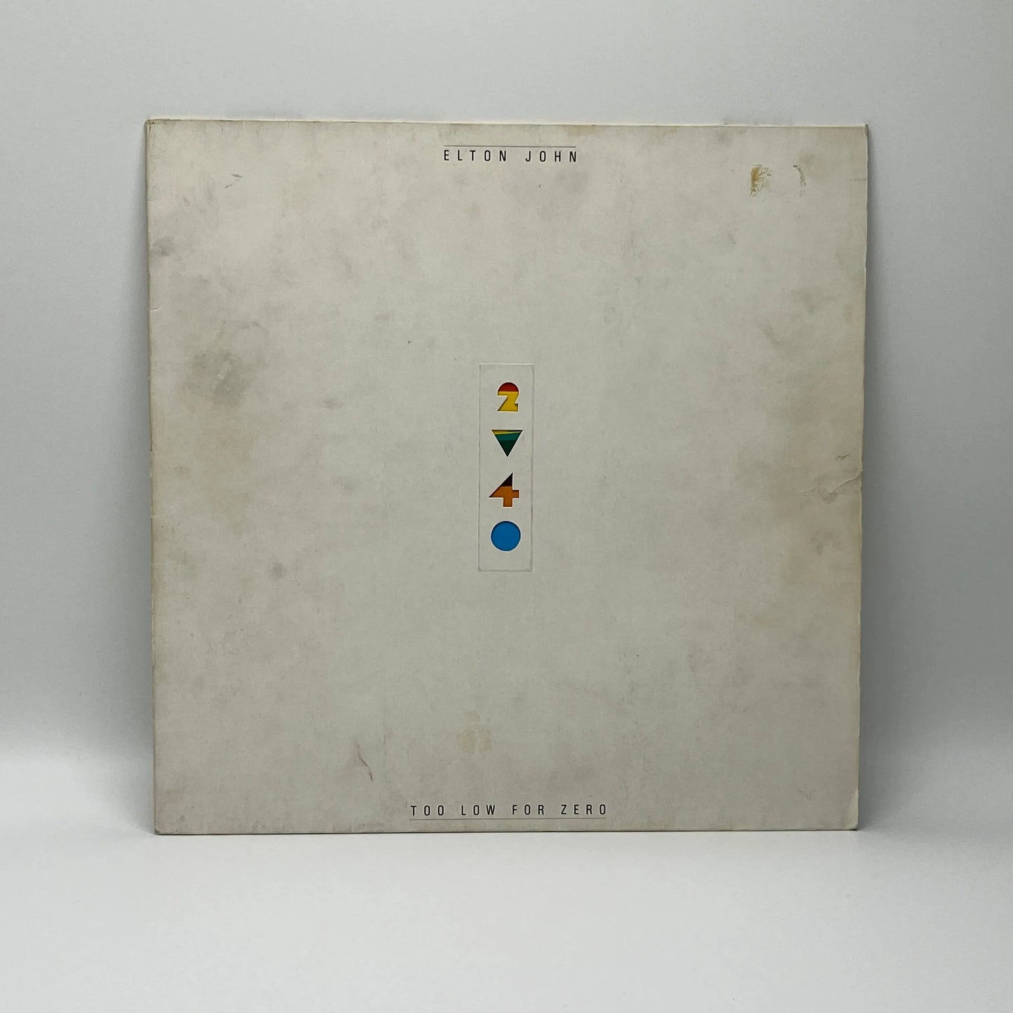 Elton John - Too Low For Zero LP