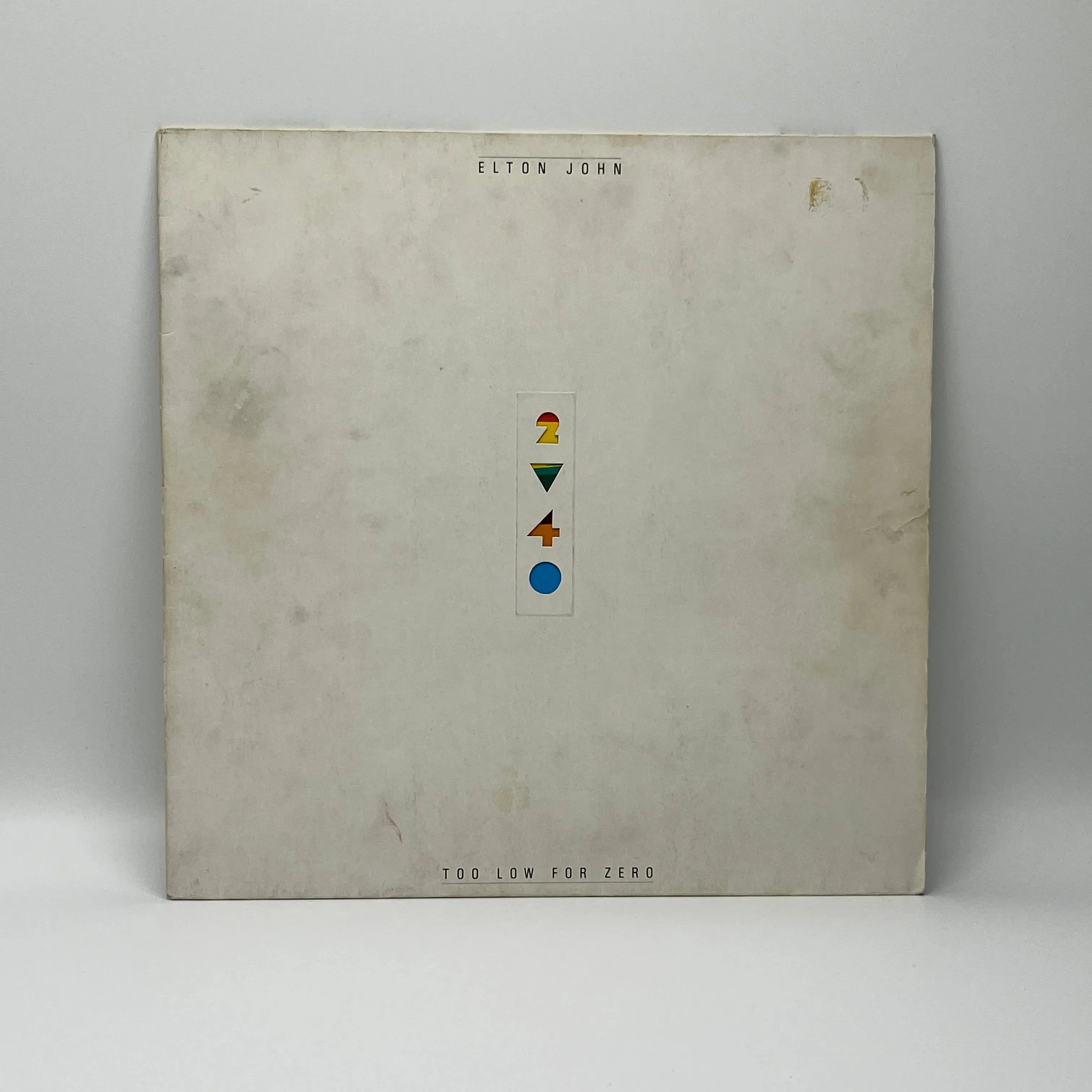 Elton John - Too Low For Zero LP