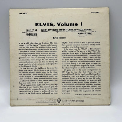 Elvis – Elvis, Volume I EP