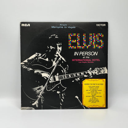 Elvis Presley – Elvis In Person At The International Hotel 2LP