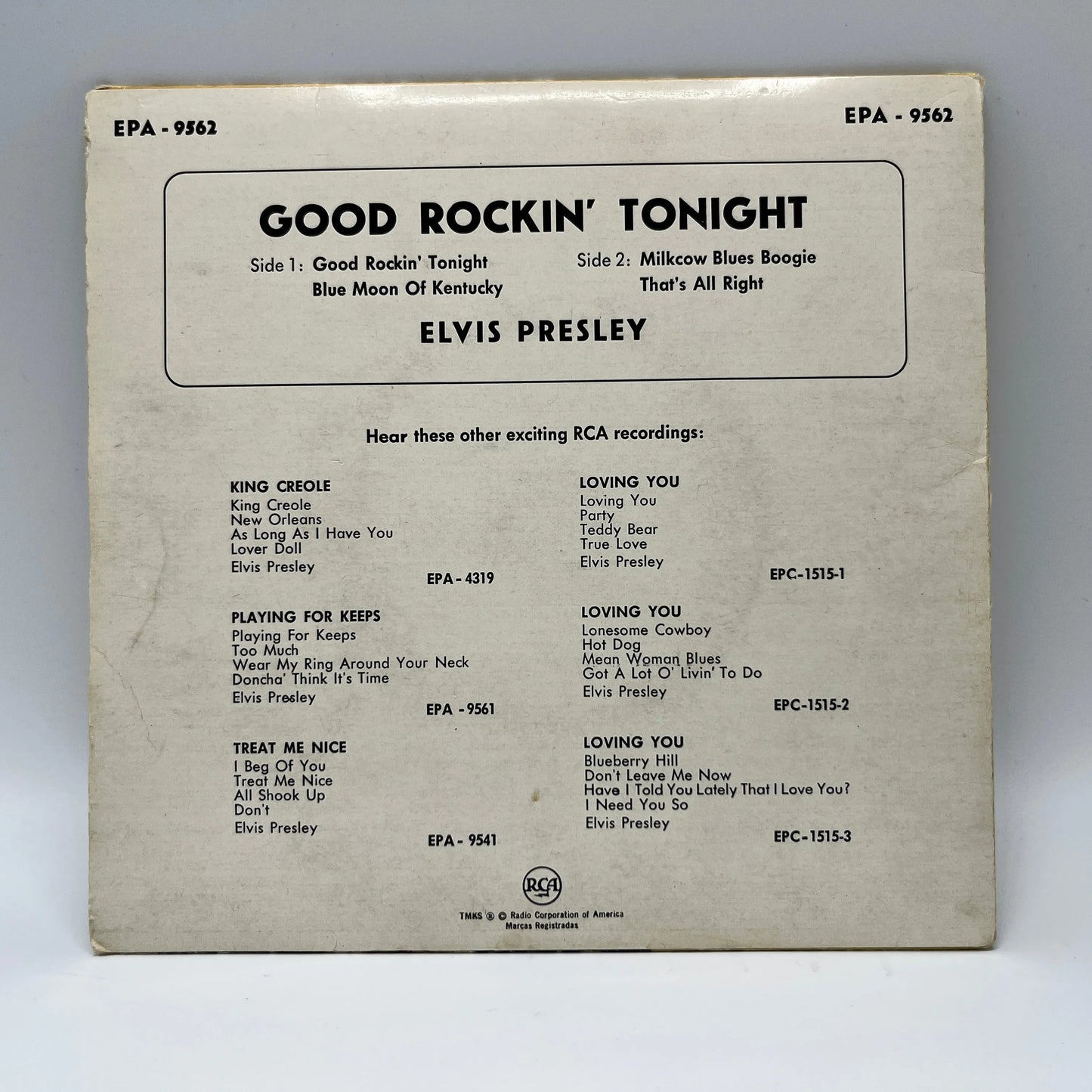 Elvis Presley – Good Rockin' Tonight EP