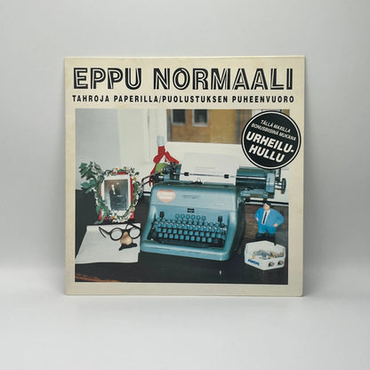 Eppu Normaali - Tahroja Paperilla/Puolustuksen Puheenvuoro Maxi-Single