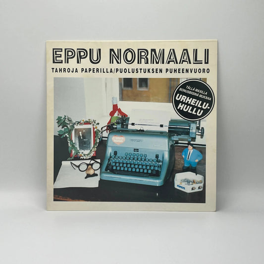 Eppu Normaali - Tahroja Paperilla/Puolustuksen Puheenvuoro Maxi-Single