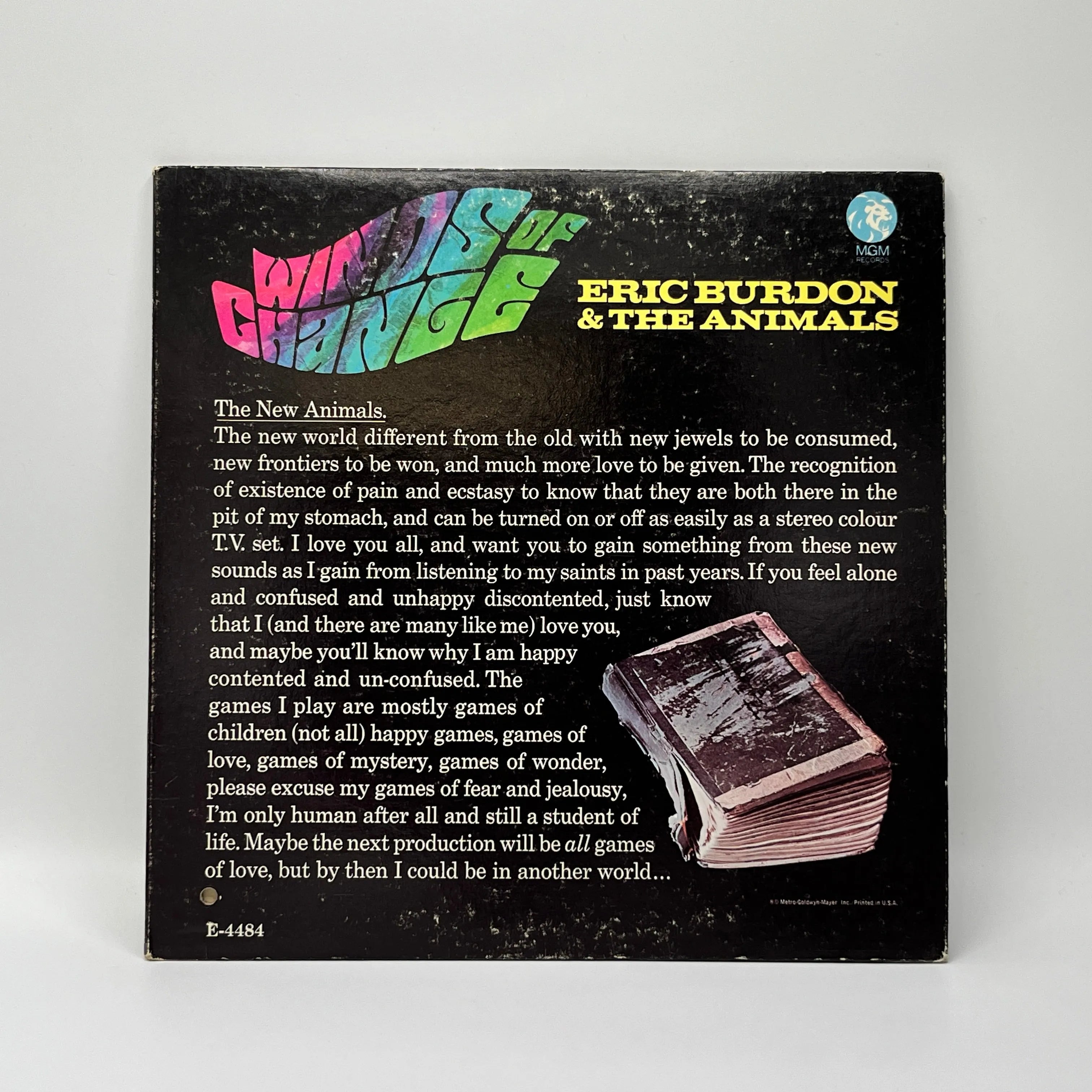 Eric Burdon & The Animals – Winds Of Change LP