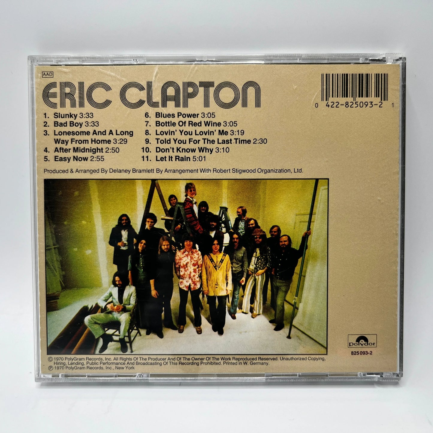 Eric Clapton - Eric Clapton CD