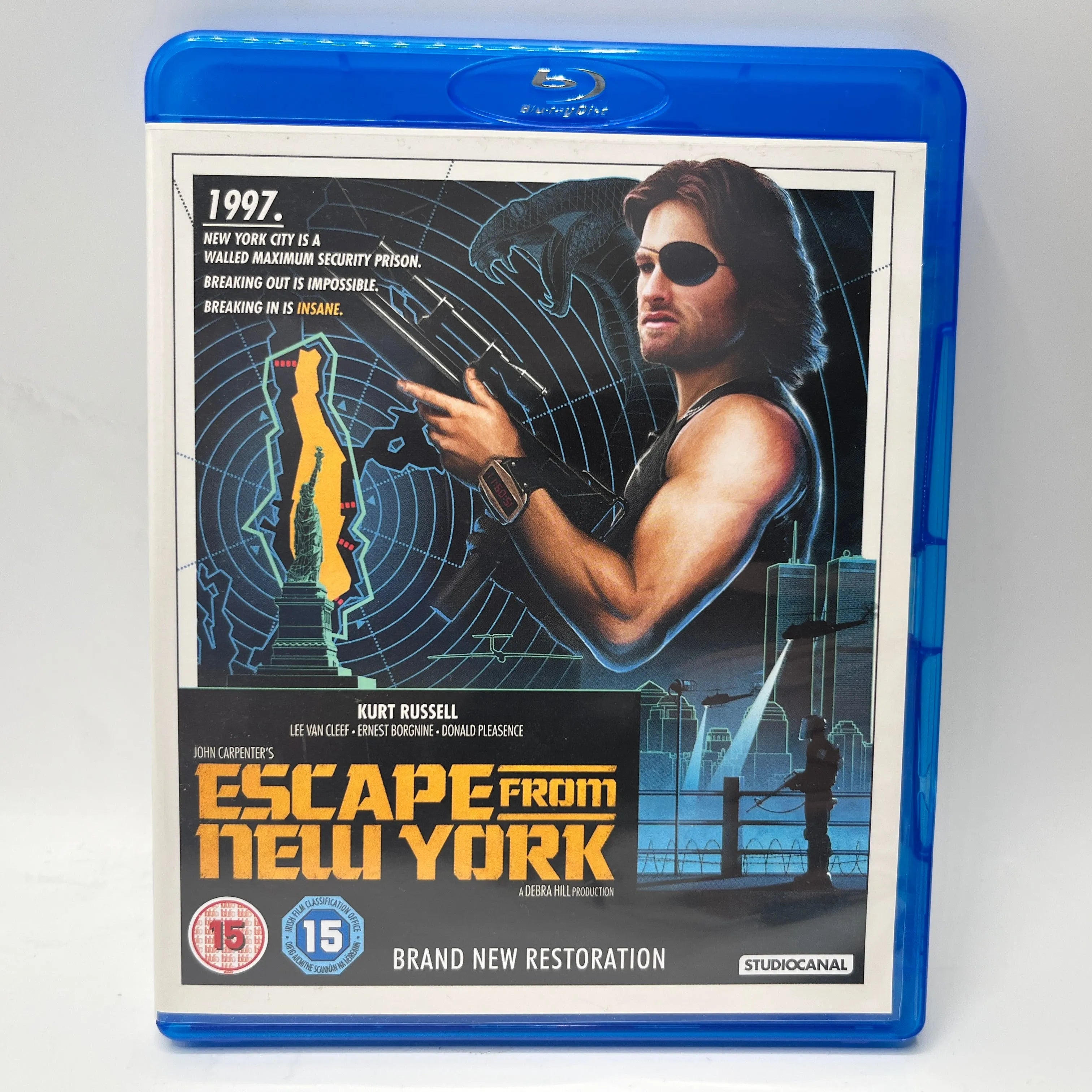 Escape From New York *EI SUOMI TXT* (Blu-Ray)