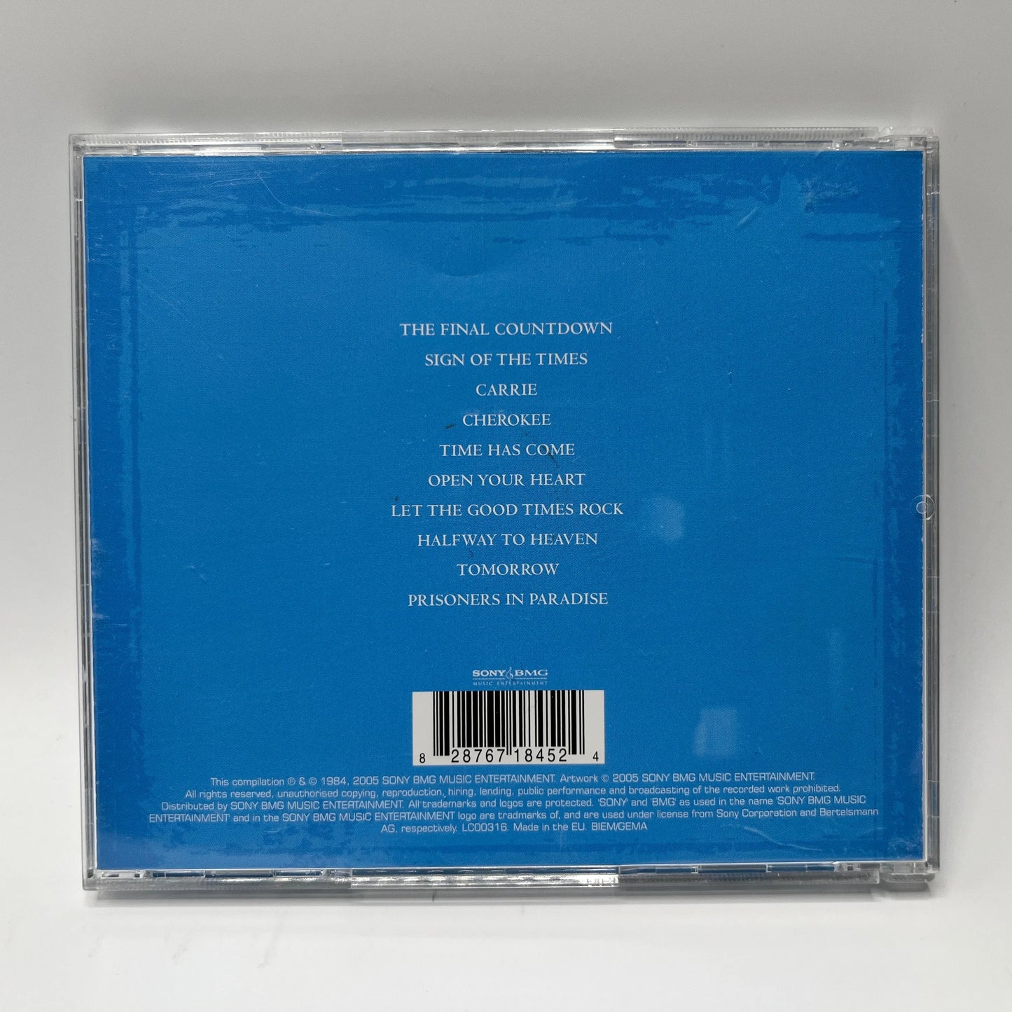 Europe – Collections CD