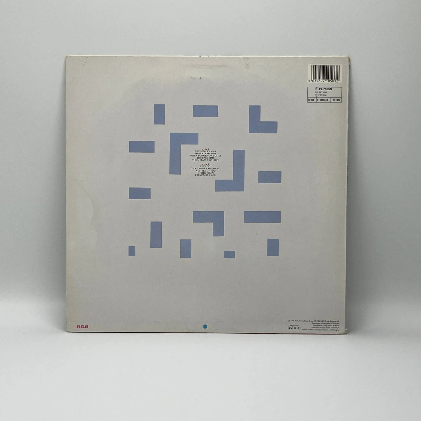 Eurythmics - Revenge LP