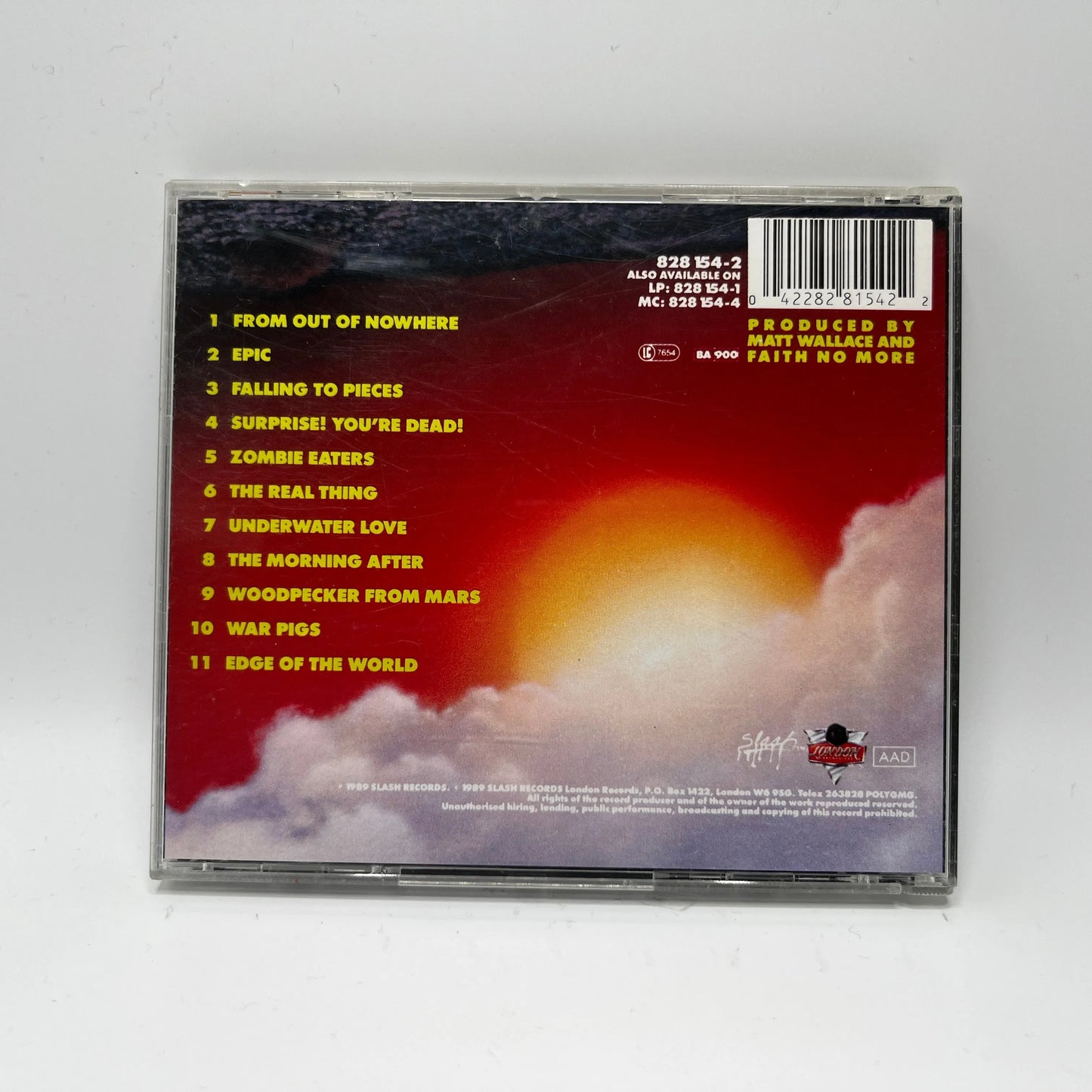 Faith No More - The Real Thing CD