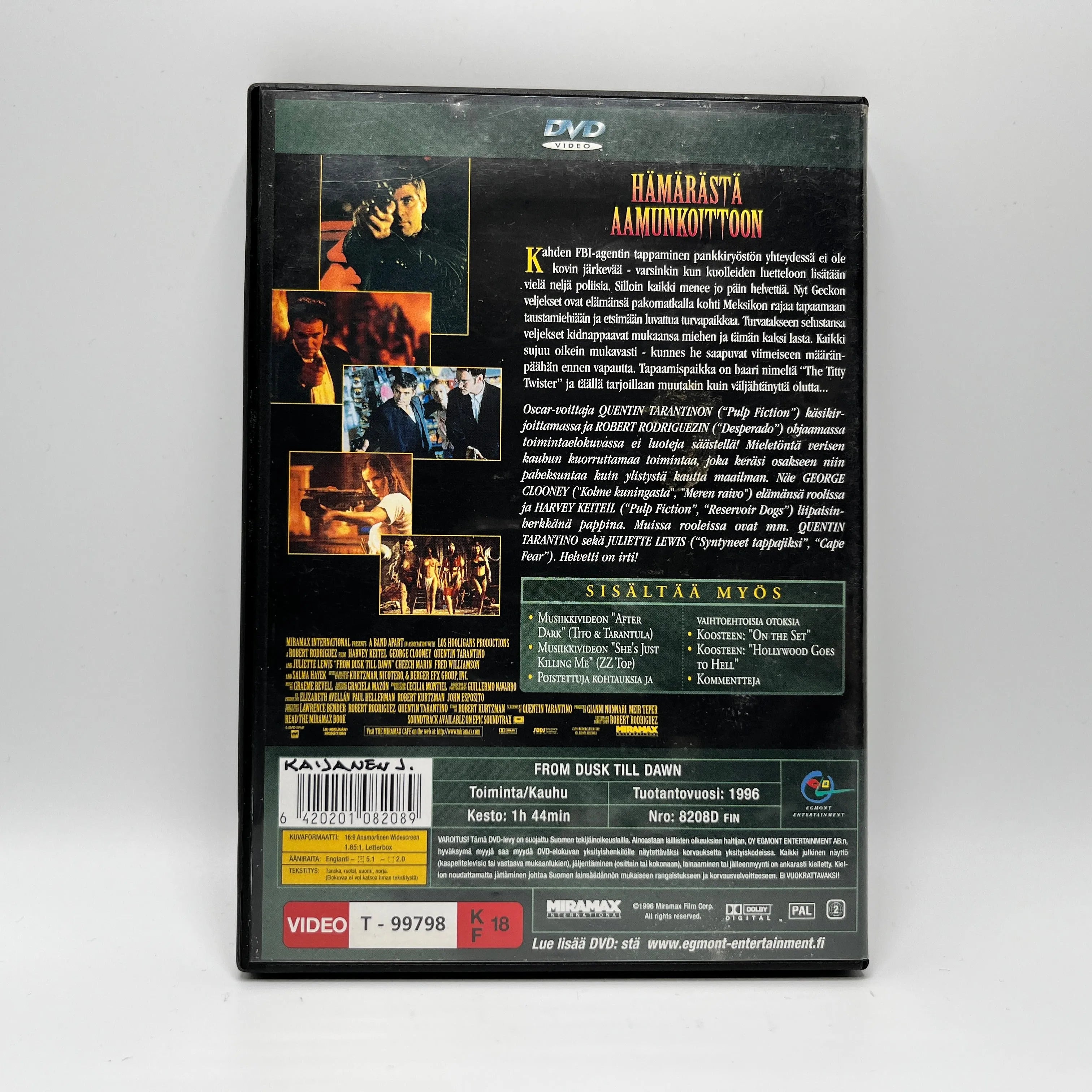 From Dusk Till Dawn (DVD)