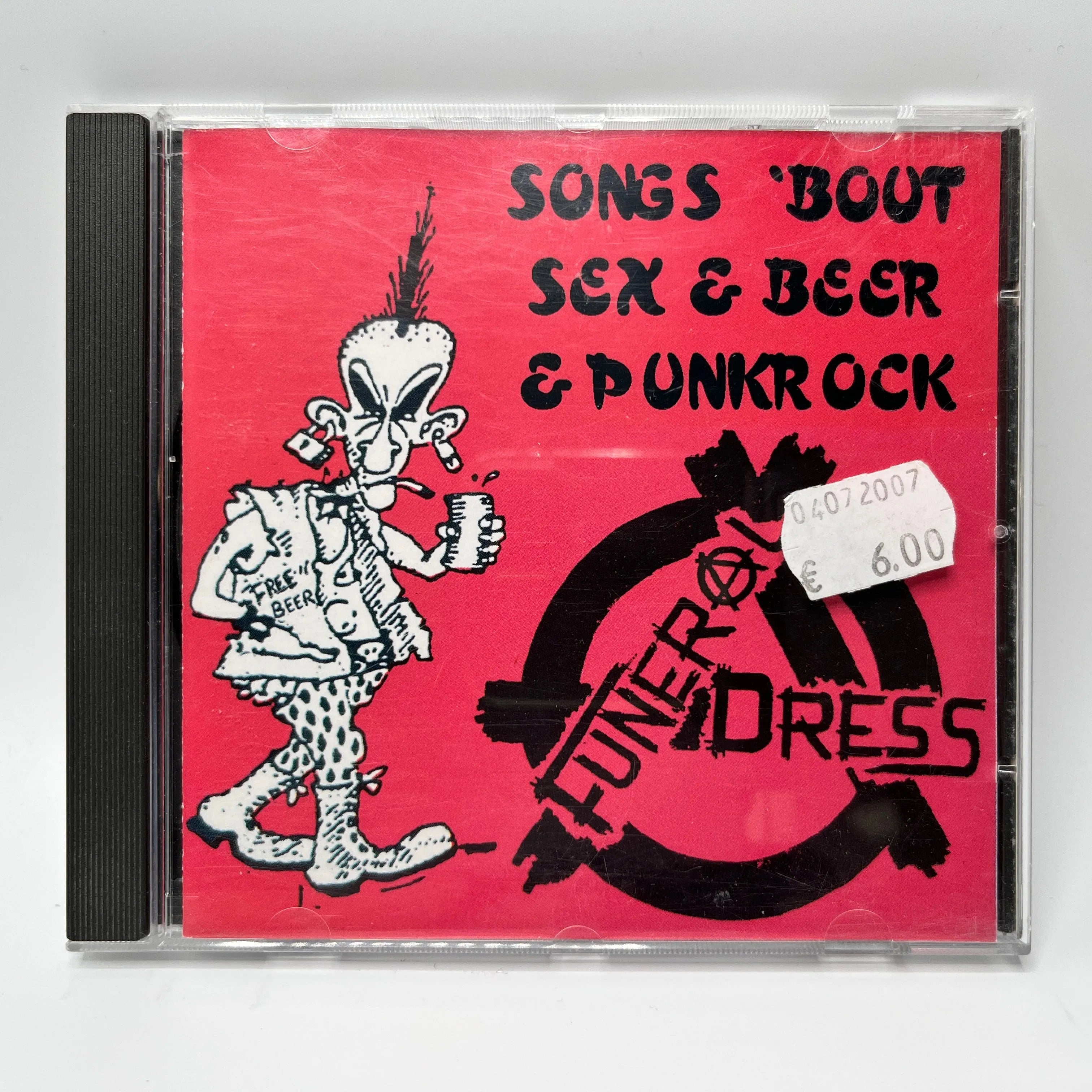 Funeral Dress - Songs 'Bout Sex & Beer & Punk Rock CD