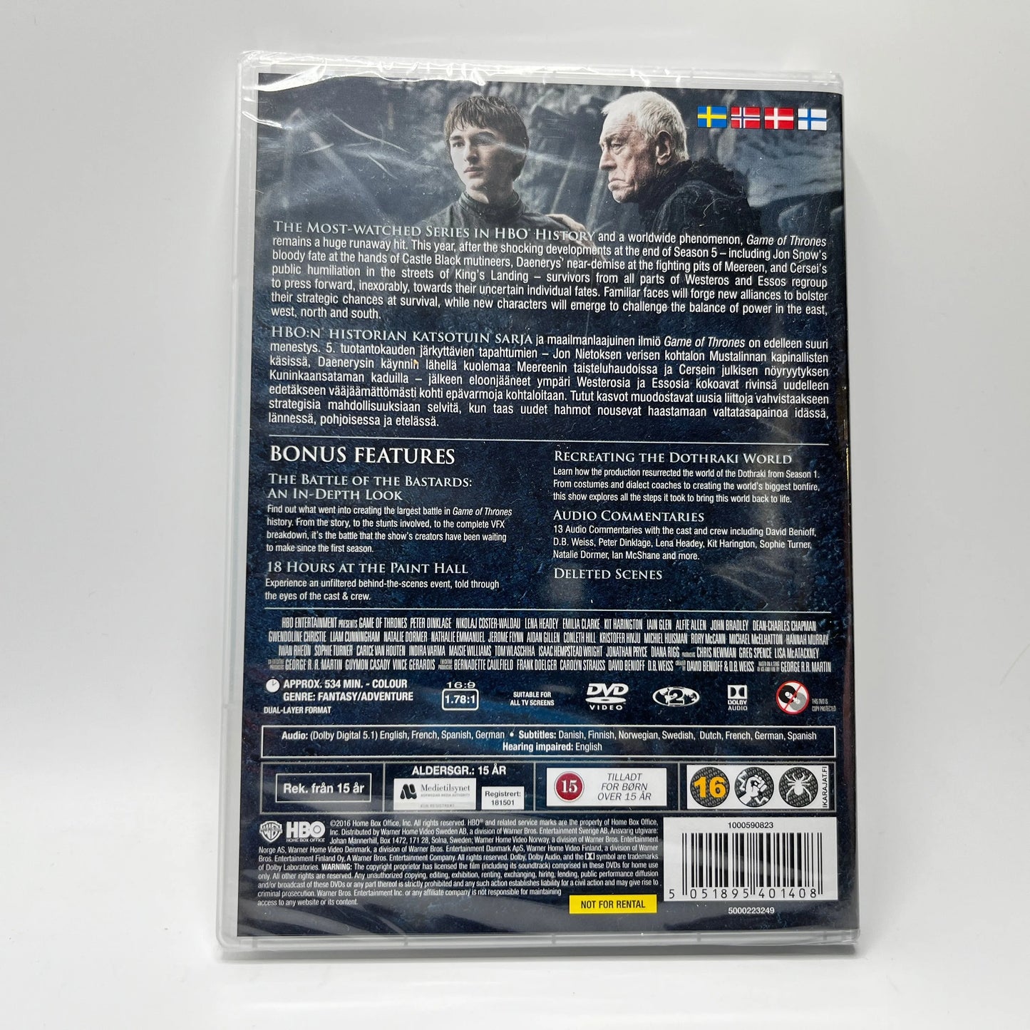 Game Of Thrones - Kausi 6 (DVD Box)