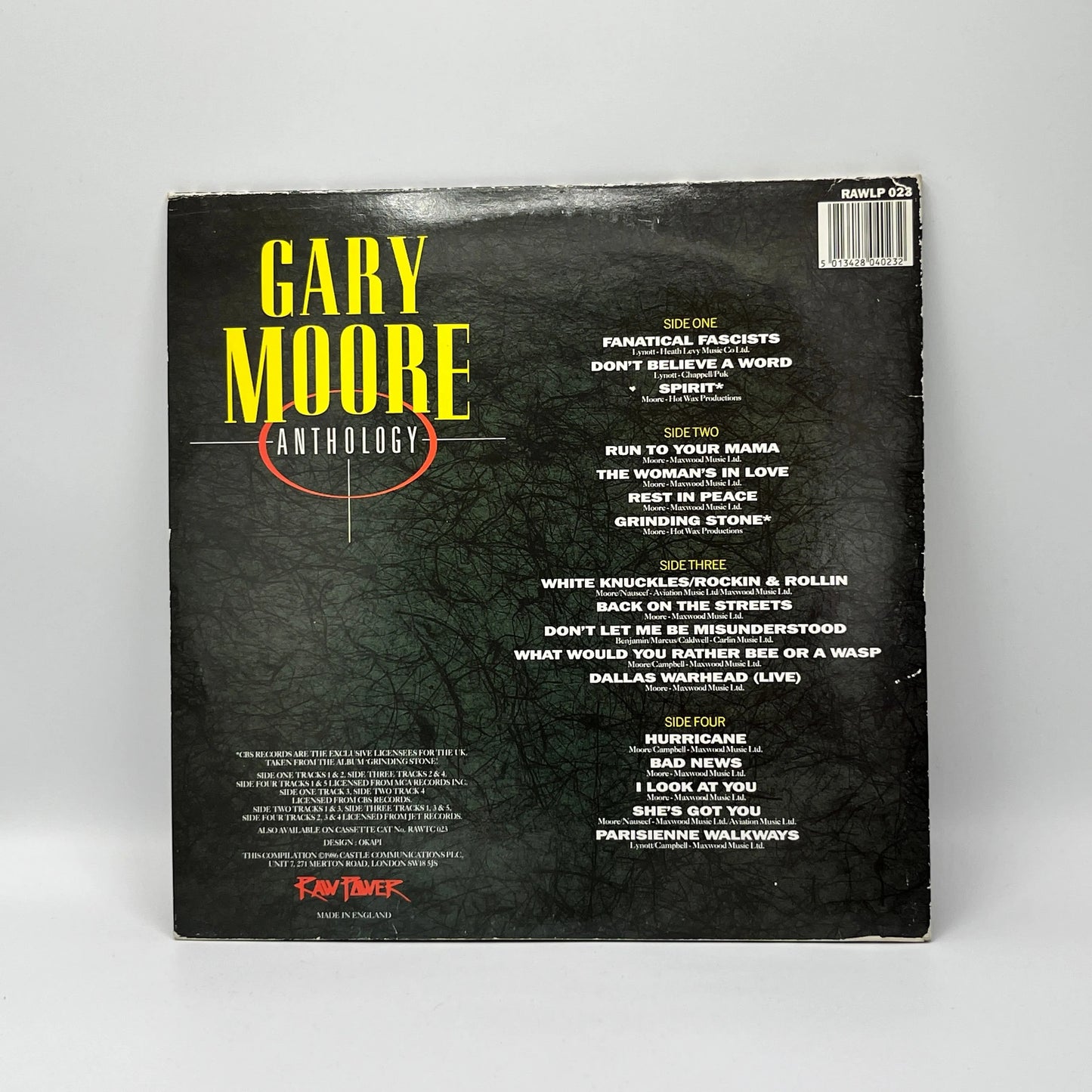 Gary Moore - Anthology 2LP