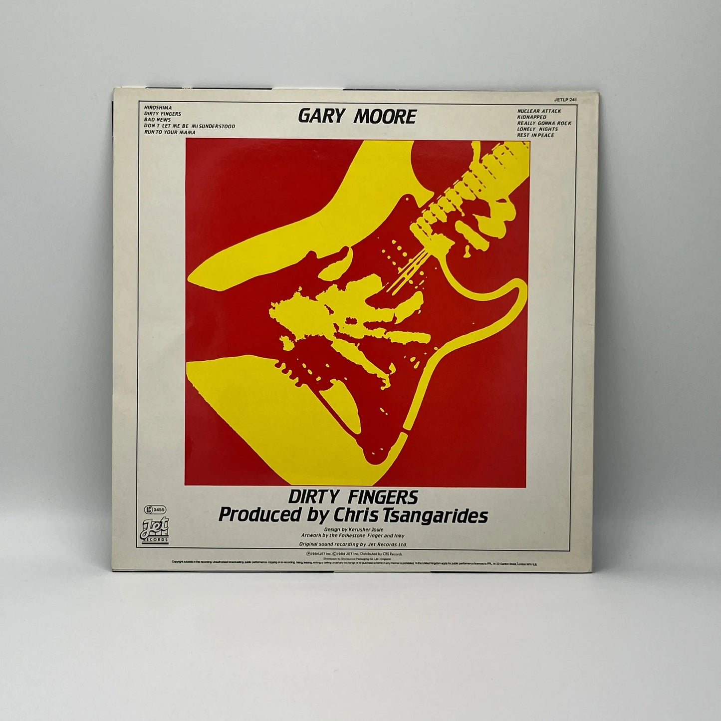 Gary Moore - Dirty Fingers LP