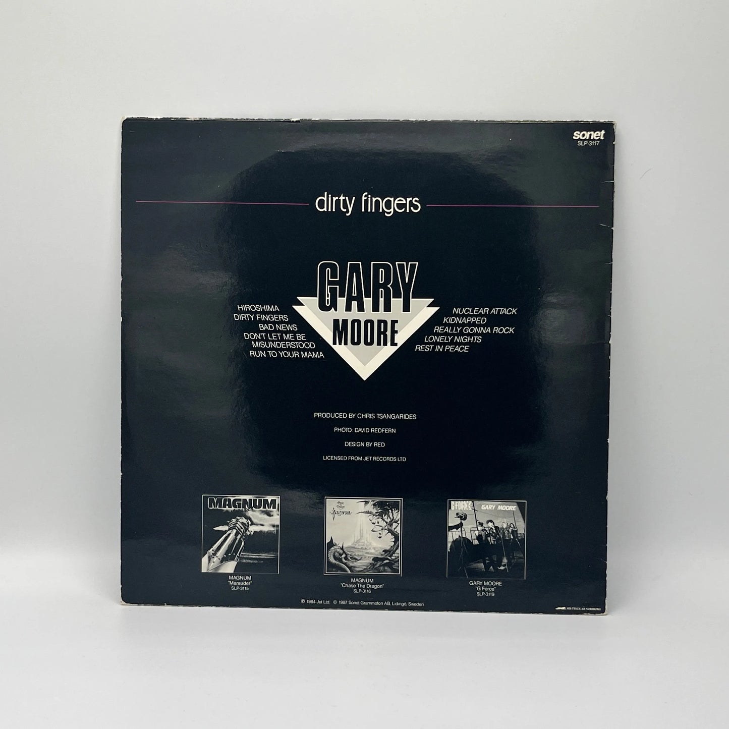 Gary Moore - Dirty Fingers LP