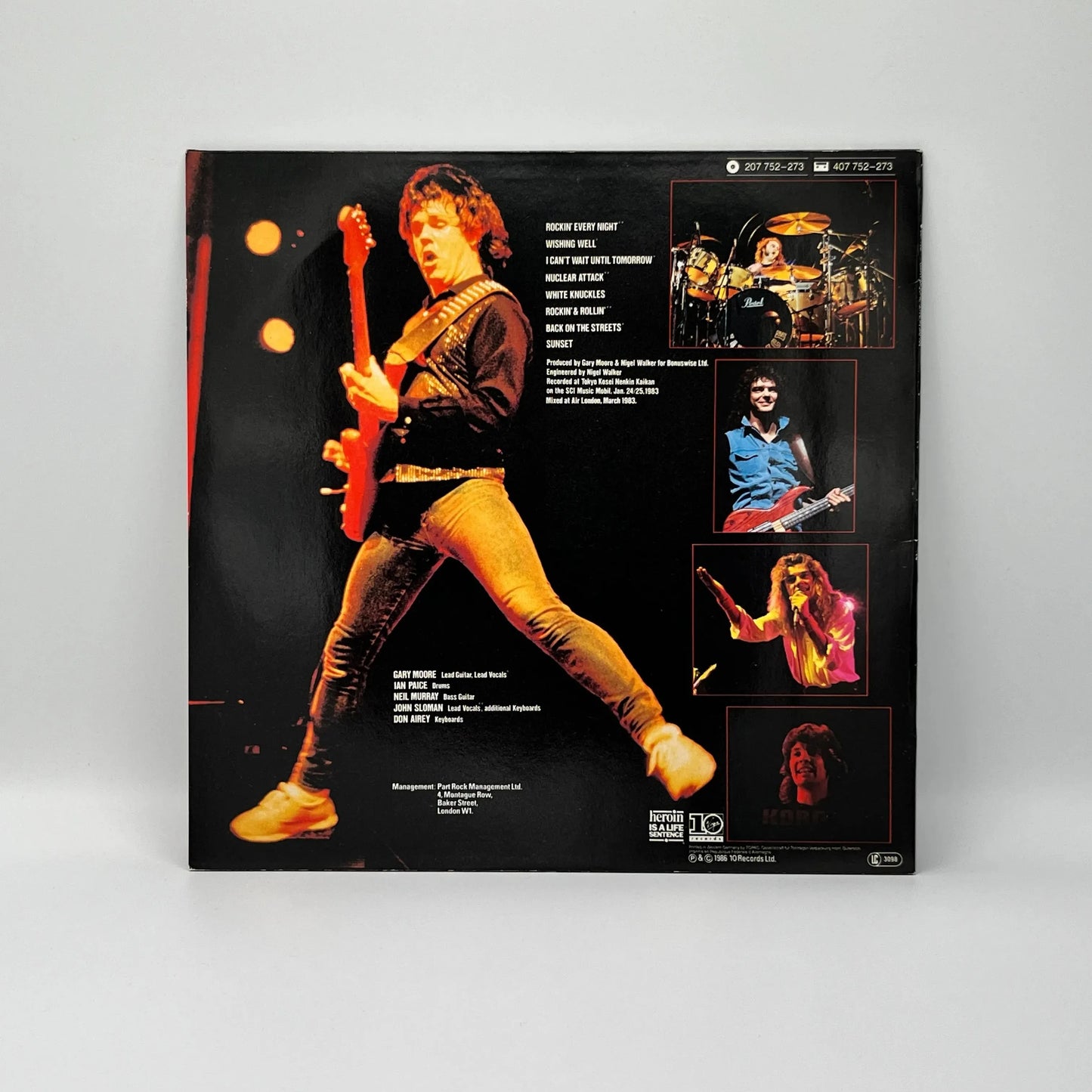 Gary Moore - Rockin' Every Night - Live In Japan LP