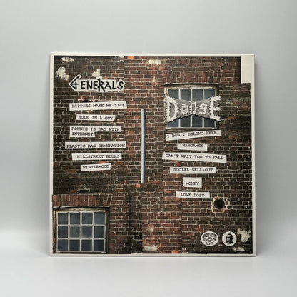 Generals / Dodge  – Tampere Hardcore Punk LP