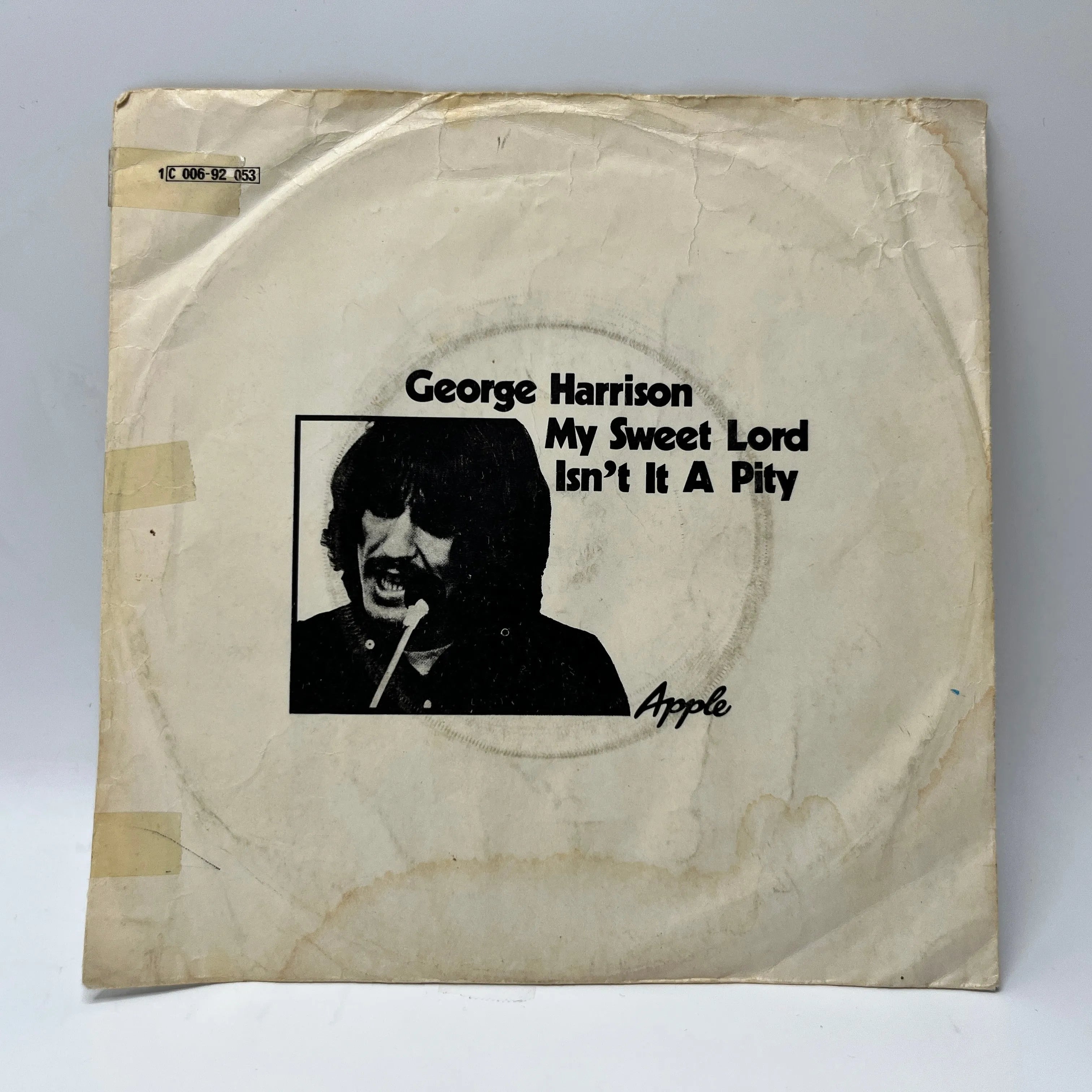George Harrison – My Sweet Lord / Isn't It A Pity Single
