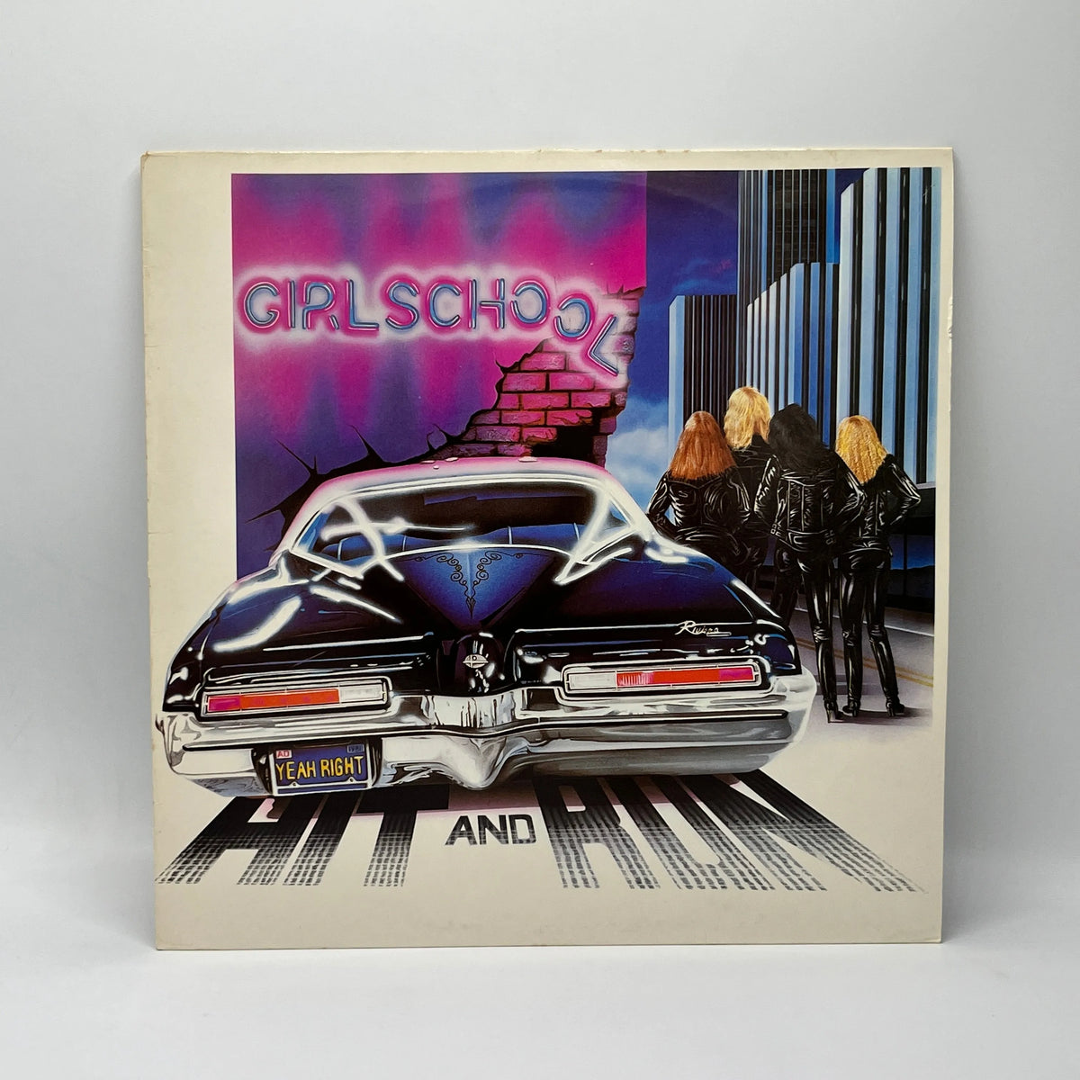 Girlschool – Hit And Run LP