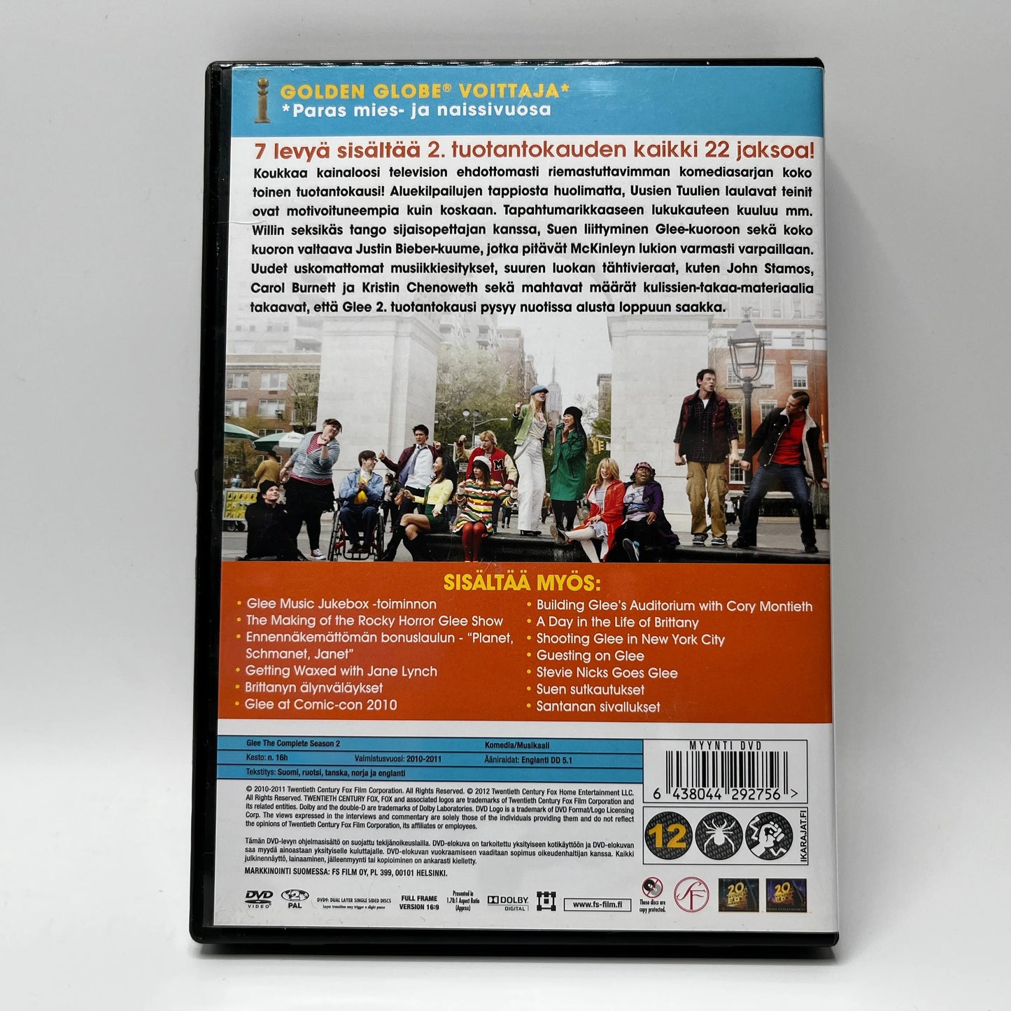 Glee - Kausi 2 (DVD Box)