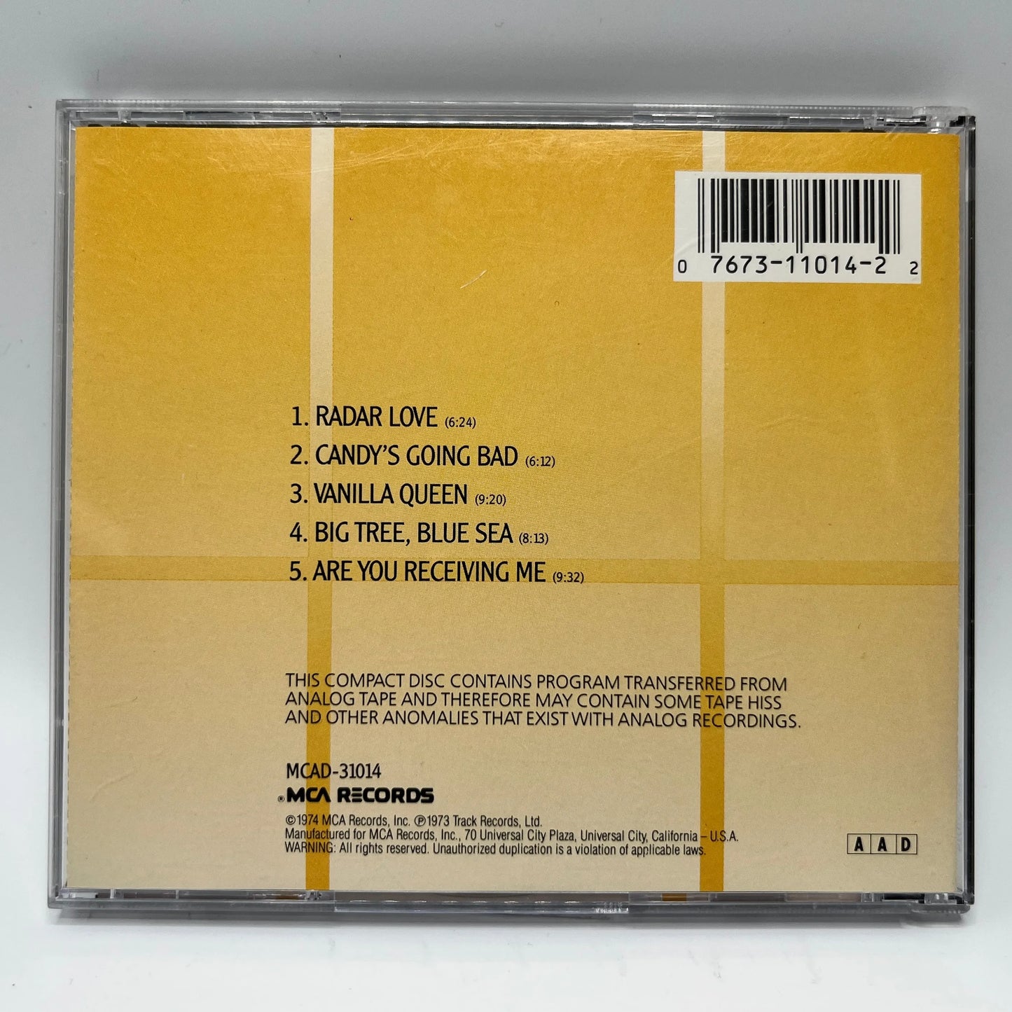 Golden Earring - Moontan CD