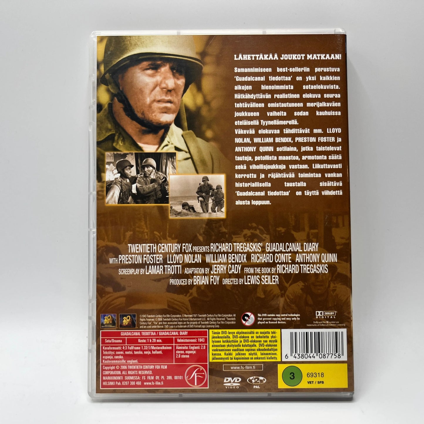 Guadalcanal Tiedottaa (DVD)