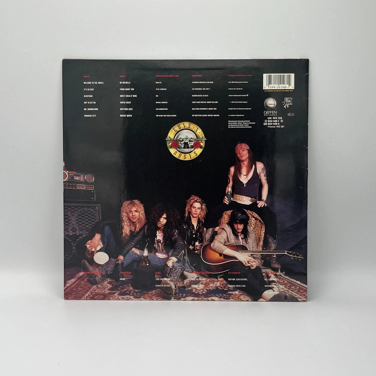 Guns N' Roses - Appetite For Destruction LP
