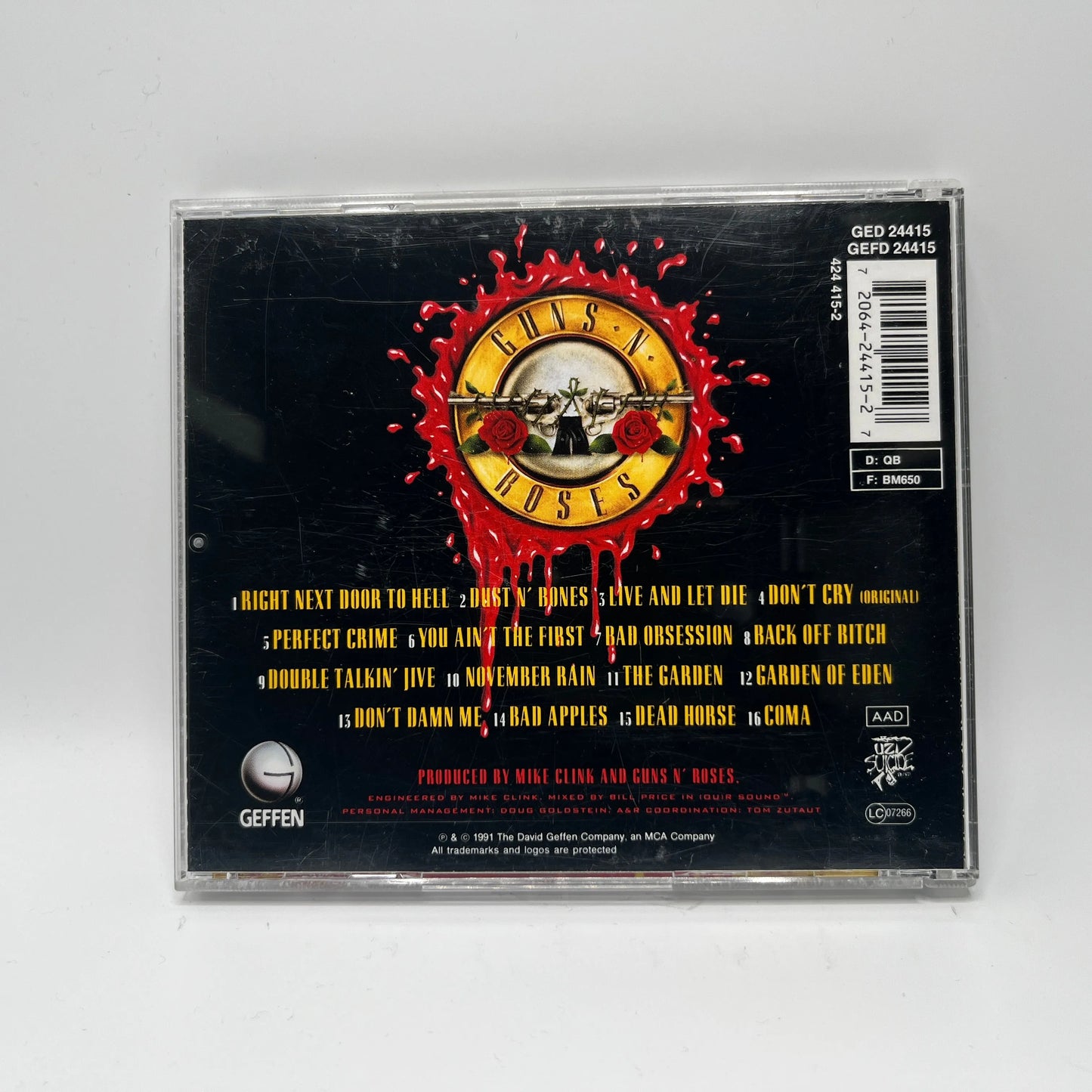 Guns N' Roses - Use Your Illusion I CD